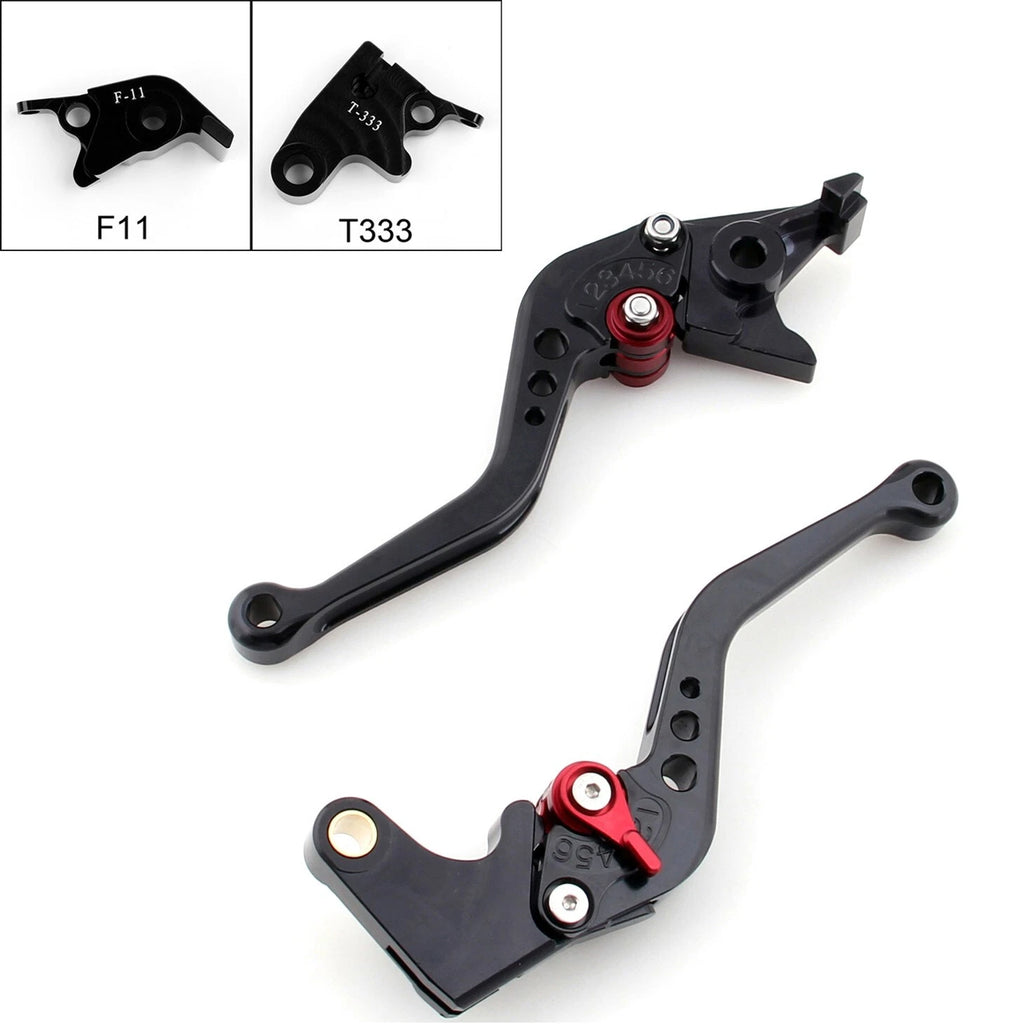 Short Brake Clutch Levers for Triumph Speed Triple Daytona 675 R (2011–2014)