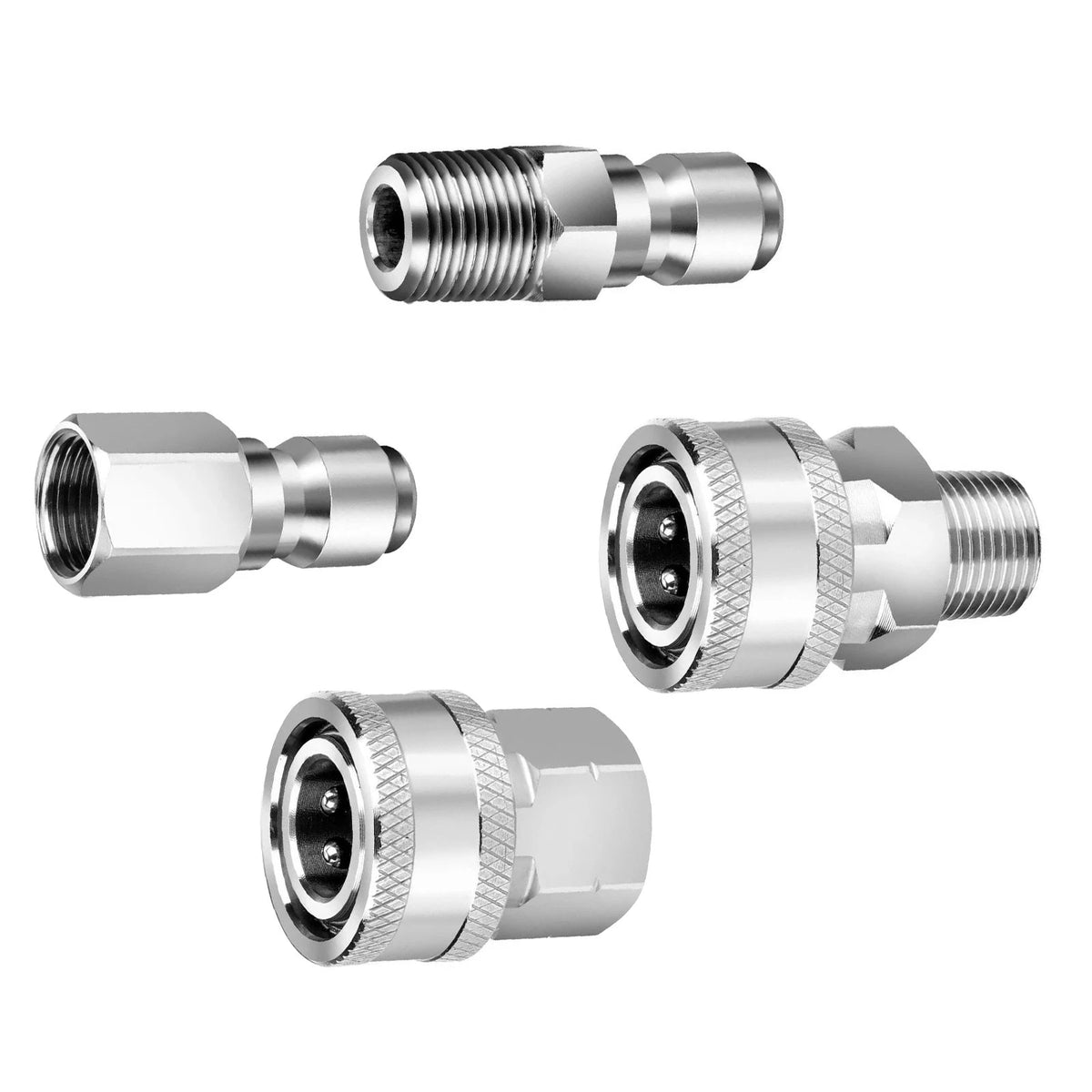 4pcs pressure washer adapter kit 3/8" NPT threaded