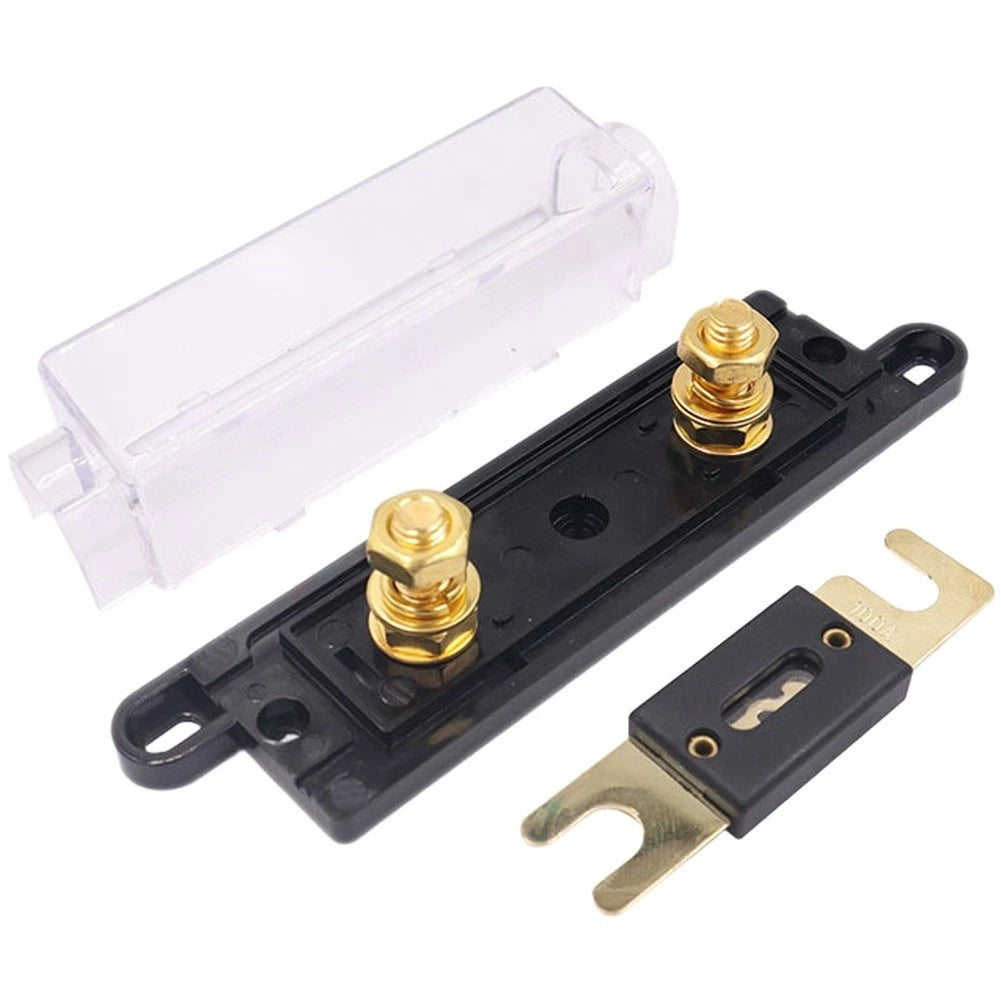 4 Piece Fuse Holder Kit for Car Audio (50A, 60A, 80A)