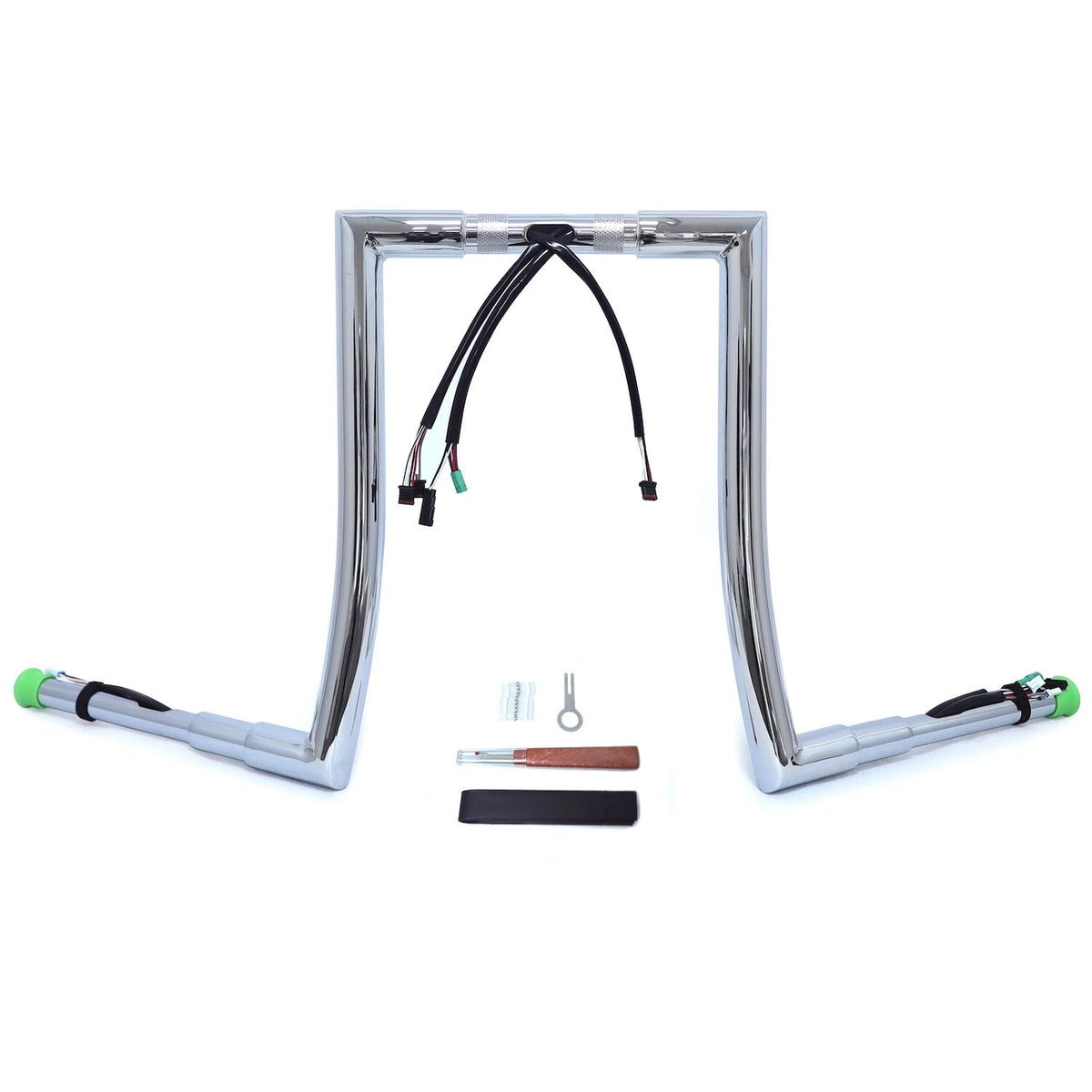 Chrome 16" Prewired Handlebar 1.5" 32mm for Harley Road Glide (2015)