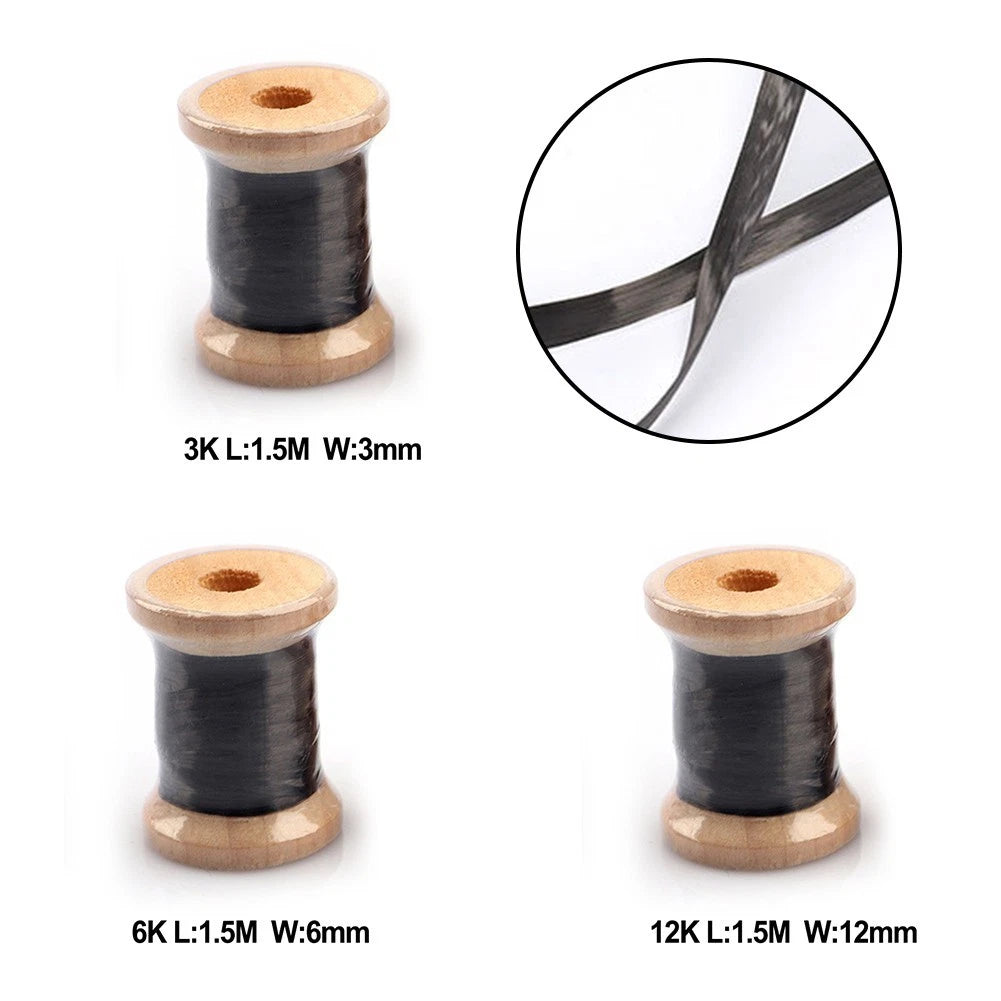 Guide Wrapping Line for Fishing Rods (3k/6k/12k)