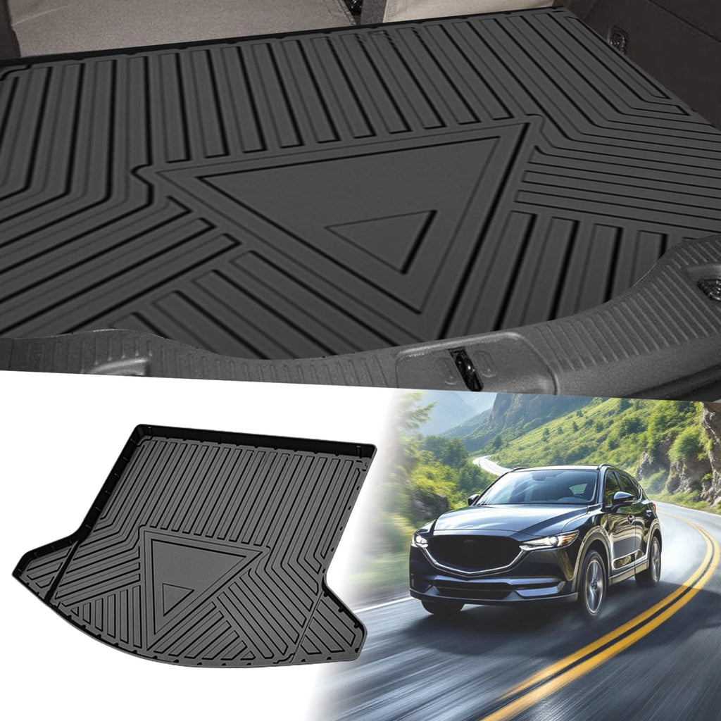 Rear Trunk Cargo Liner Flat Face for Mazda CX-5 (2017–2024) TPE 1 Pc