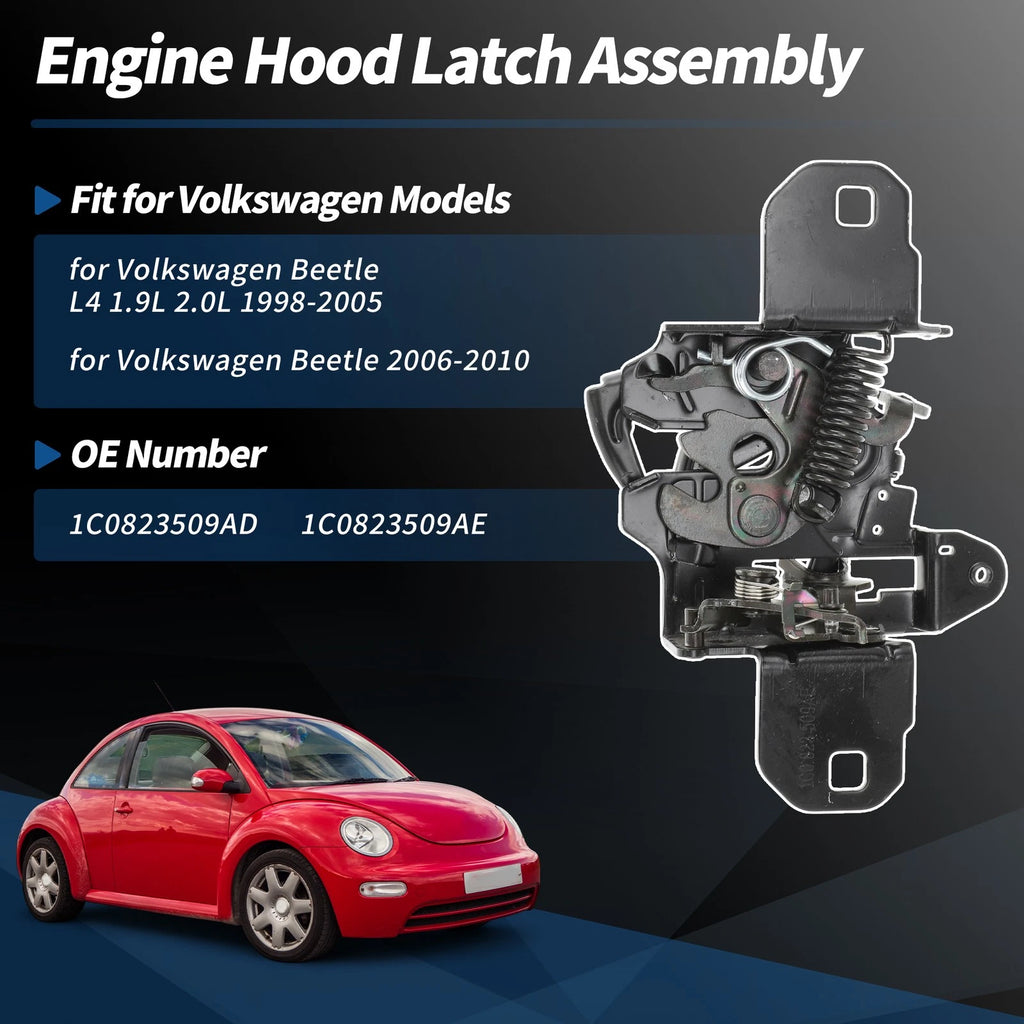 Hood Latch Assembly Replacement for Volkswagen Beetle (1998–2005)