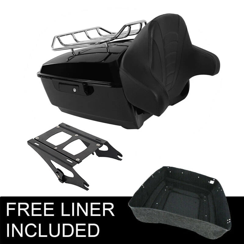Trunk Backrest Mount for Harley Davidson Touring CVO Road Glide (2014–2026)