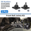 2 Pcs Front Lower Ball Joints Replacement for BMW X5 (2000–2007)