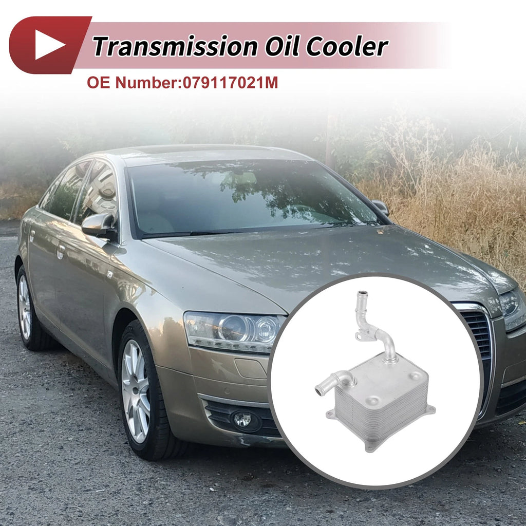 Engine Oil Cooler for Audi A6 (2005–2006) Replacement Transmission Cooler 1pc