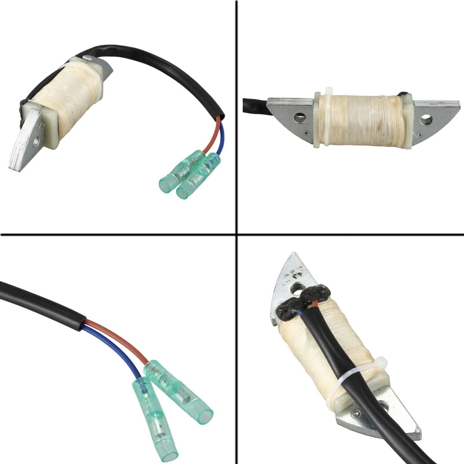 Charge Coil for Yamaha 9.9HP 15HP 2-Stroke (1996–2009) 63V-85520-01 63V-85520-00