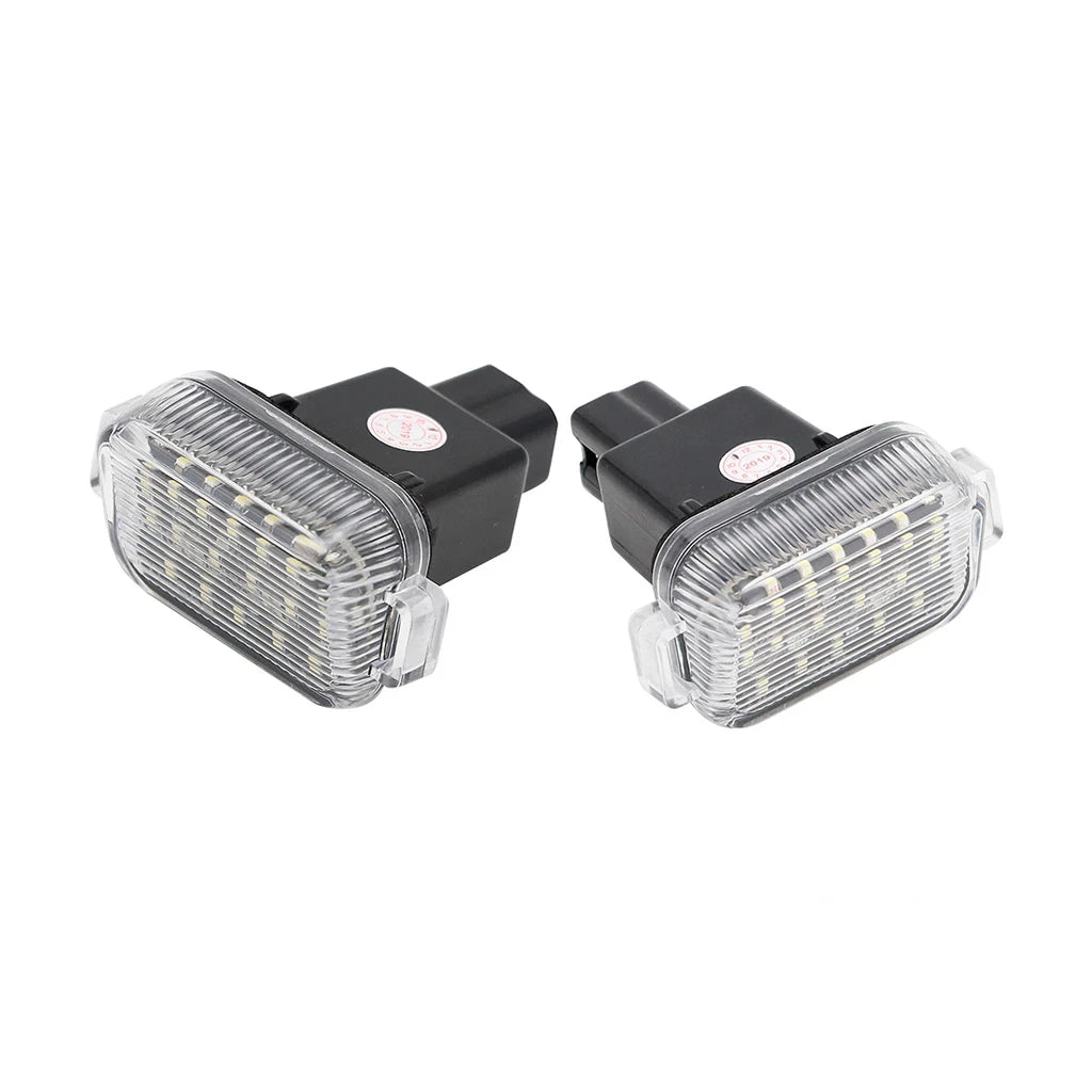 2X White LED License Plate Lamp for Mazda6 Mazda3 Hatchback (2014–2020)
