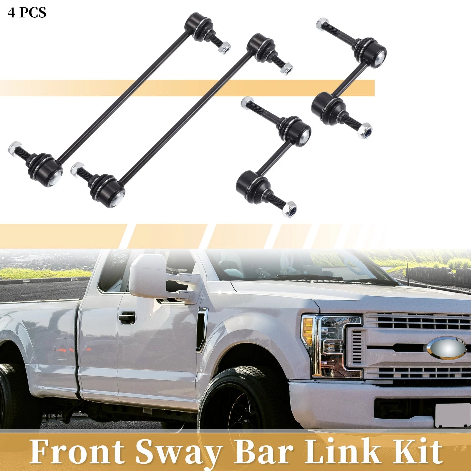 4pc Front Rear Stabilizer Sway Bar Link Kit for Ford Escape Mazda Tribute (2001–2011)