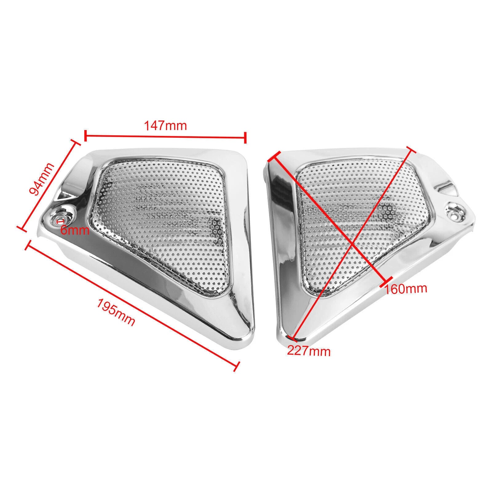 Airbox Frame Neck Side Cover for V-Rod VRSCA (2002–2017)