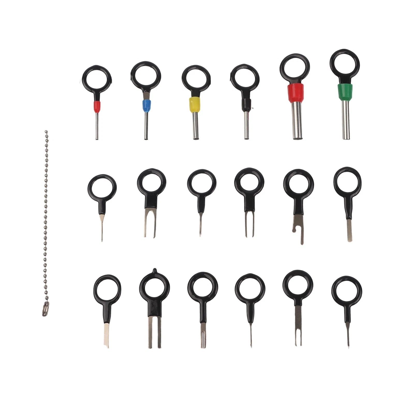 18pcs Electrical Connector Terminal Removal Tool Set for Wire Repair