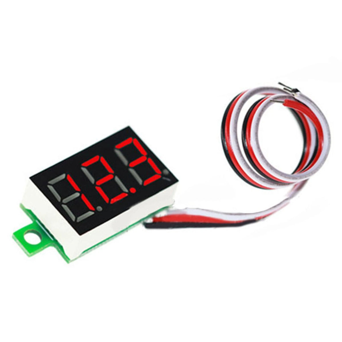 LED Digital Voltmeter for Auto Voltage Measurement (DC030V)