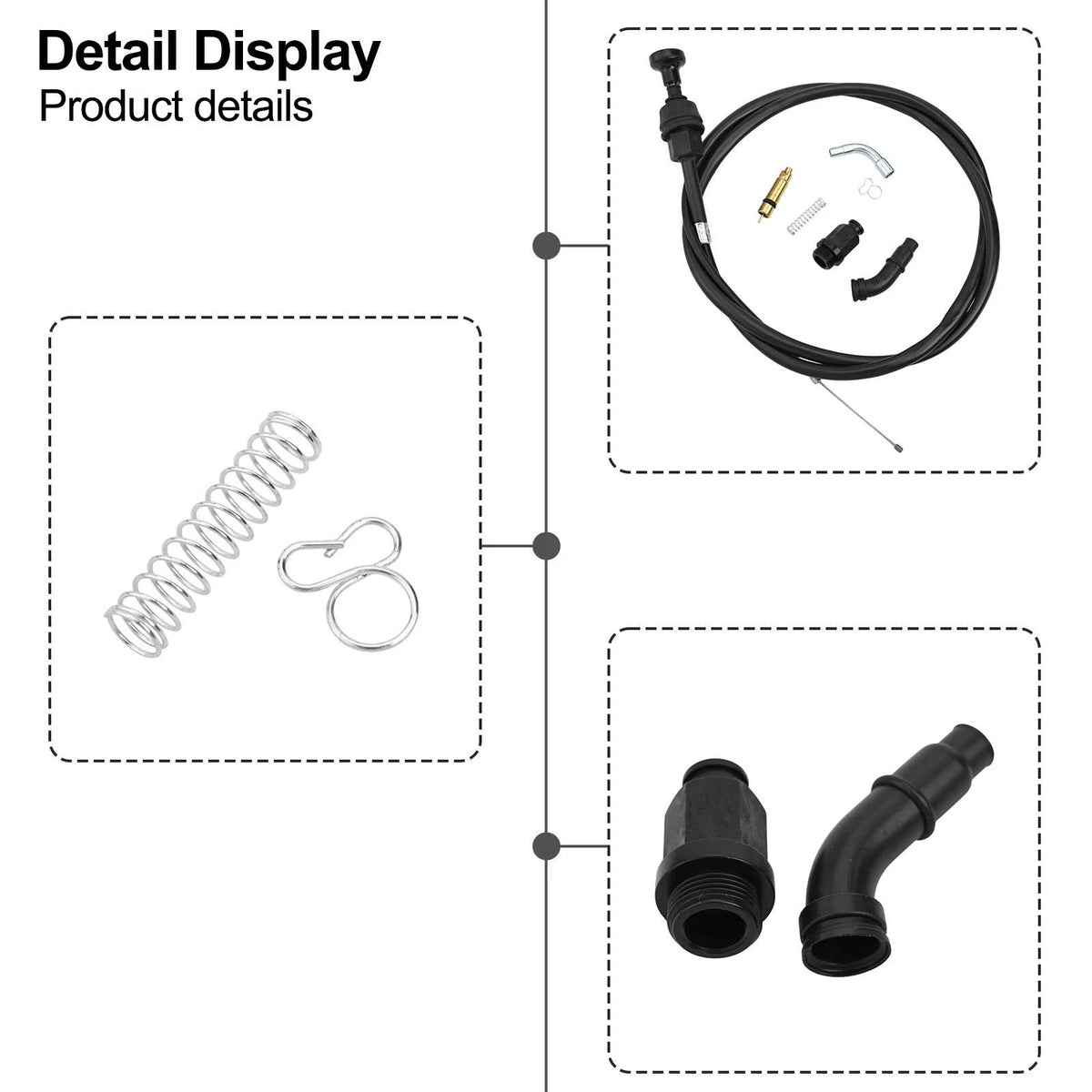 ATV Maintenance Starter Valve Plunger Kit for Compatible Models