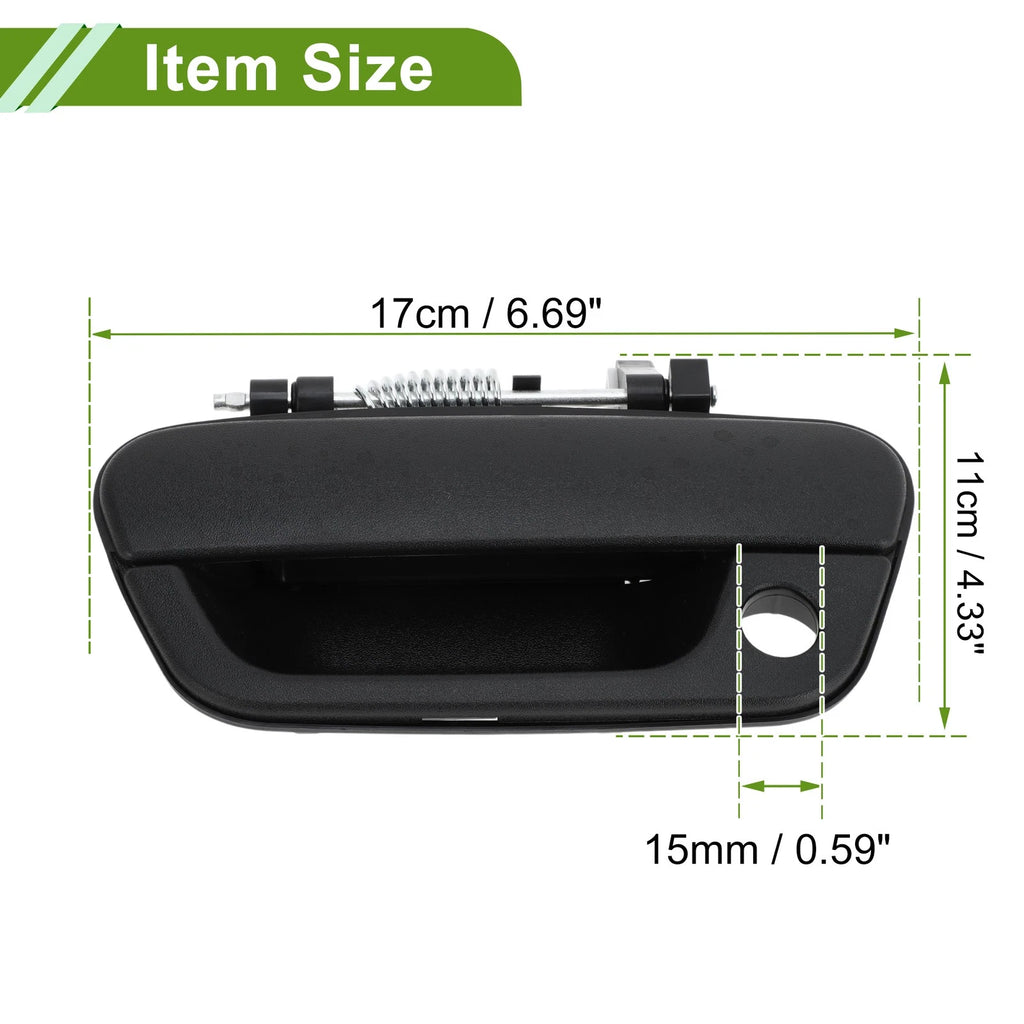 Exterior Door Handle for Chevrolet Spark (2013–2016) No.95227886 Black Front Left