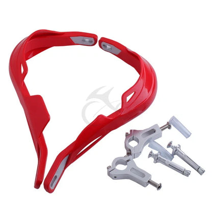 7/8" Red Brush Handguards for Honda XR CR XL TRX CRF (250–400)