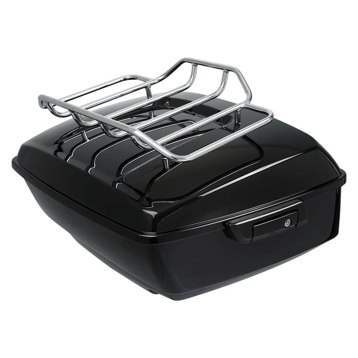 Trunk Backrest Luggage Rack for Harley Electra Glide (2009–2013) Black