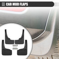 Car Mud Flaps Splash Guards Front Set with Screws for Ford Ranger (2019–2022)