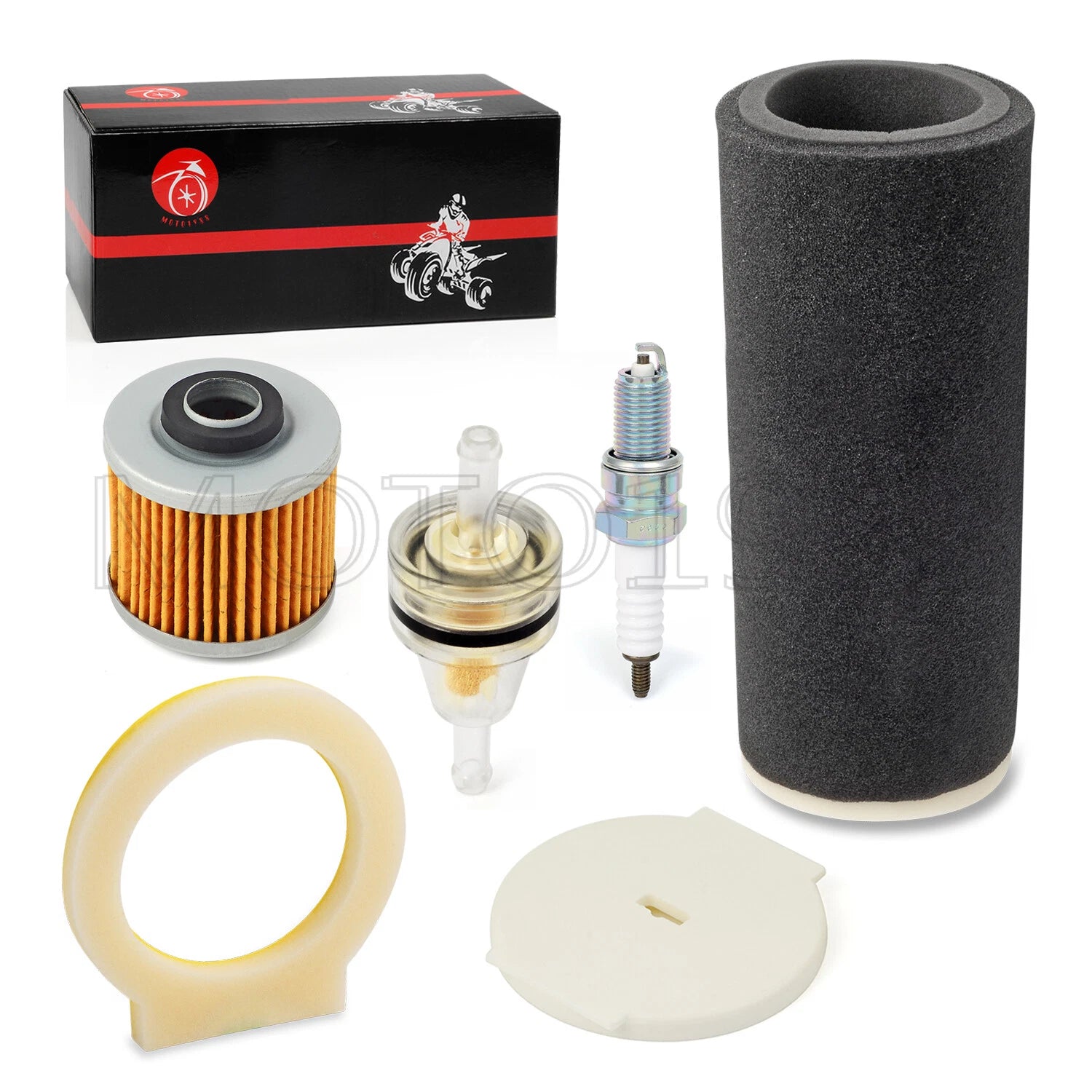 Air Filter Cage Guide & End Cap for Yamaha Grizzly 600 YFM600F (1998–2001)