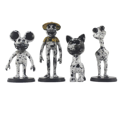 8Pcs Action Figures for Game Fans (Horror Party Decor)