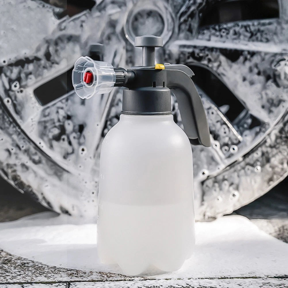 Handheld Garden Pump Sprayer for Car Wash with Foam Attachment