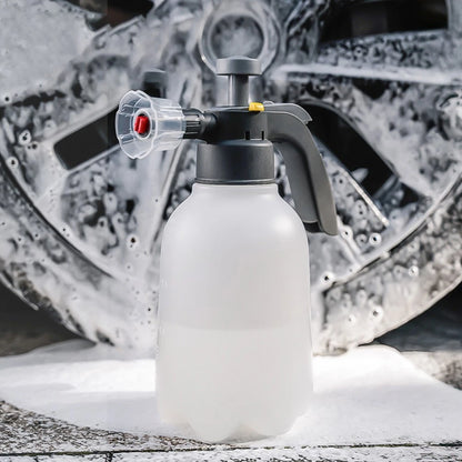 Handheld Garden Pump Sprayer for Car Wash with Foam Attachment