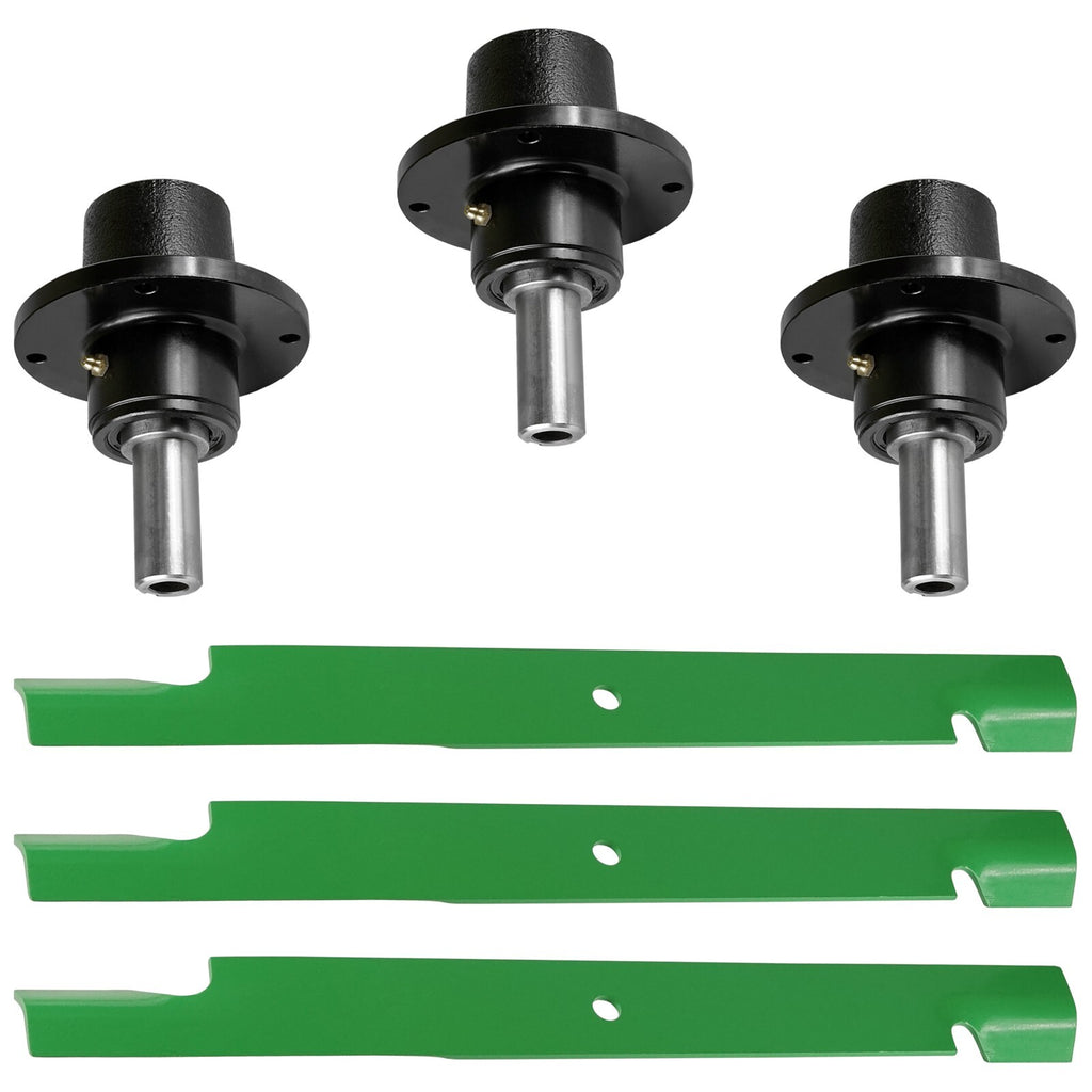 Spindles with High Lifter Blades for Scag SM-72 STHM 72 Inch Deck (2010–2024)