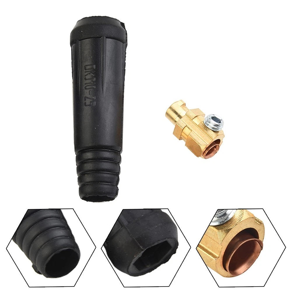 2X Soldering Tools Connector-Plug 200Amp for DKJ10-25