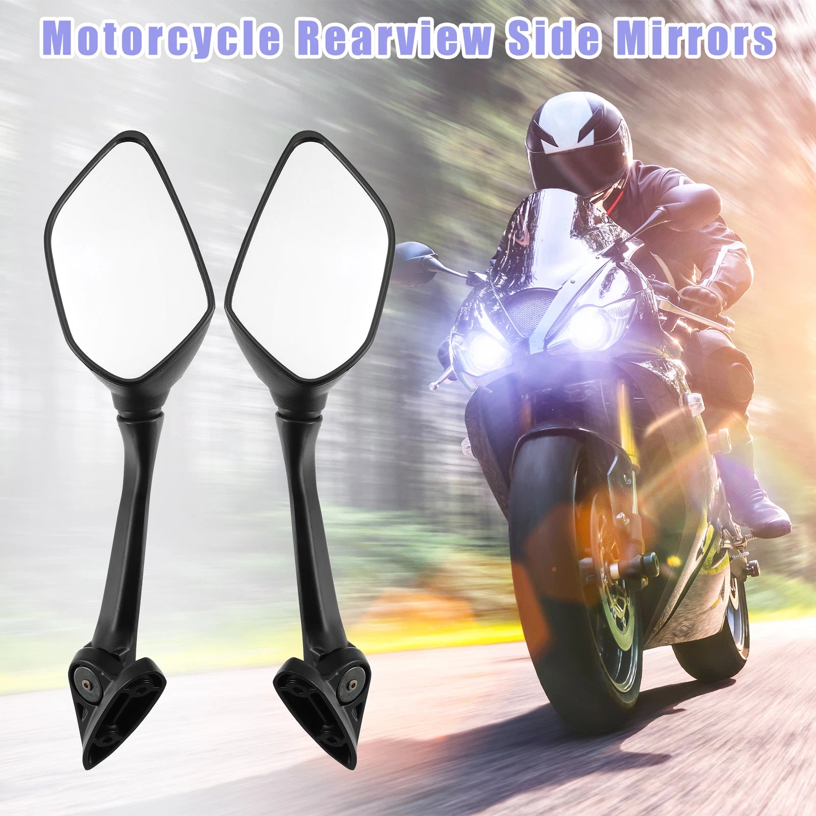 1 Pair Front Side Mirrors for