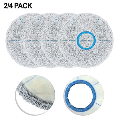 4X Microfiber Mop Pads for DREAME X50 Pro / X50 Ultra / X50 Master