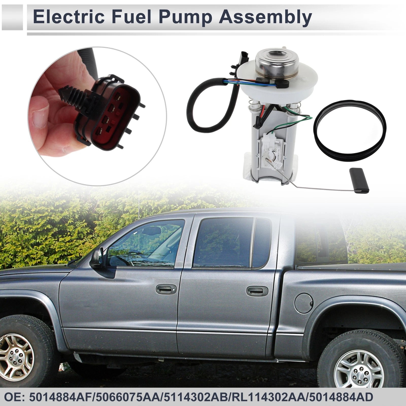 Fuel Pump Assembly Replacement for Dodge Dakota 2.5L (2000–2003)