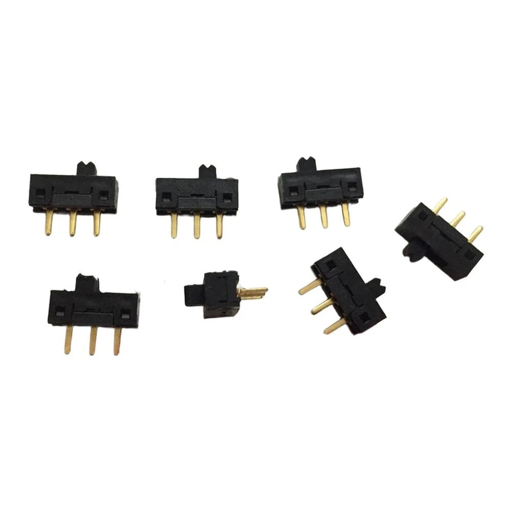 Vertical 3-Pin 2-Position Slide Switch for Automotive Applications