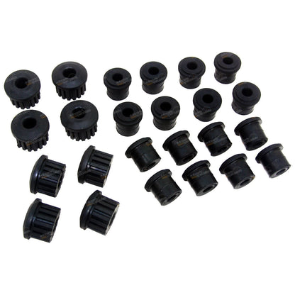 Rubber Leaf Spring Bush Kit for Sierra SJ410 SJ413 LJ50 LJ80 MG410 (1979–1990)