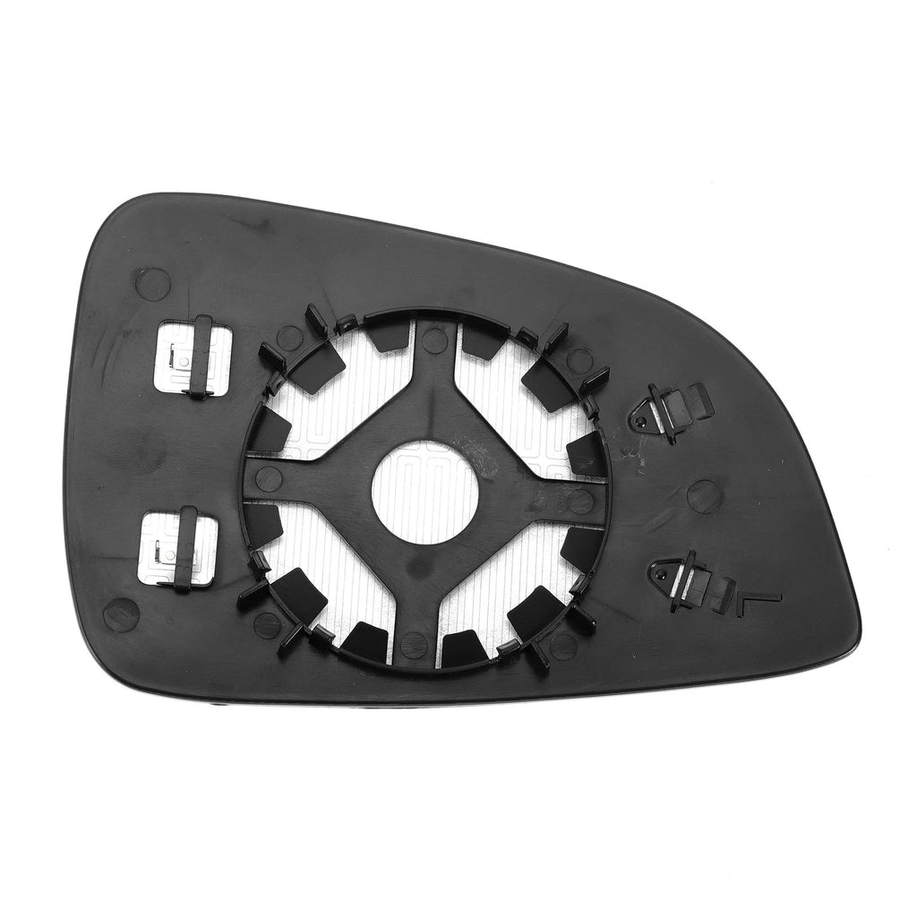 Left Side Heated White Mirror Glass for Opel Astra H (2009–2012)