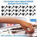 30 Pcs Fender Liner Splash Shield Screw Replacement for Honda Accord (2006–2007)