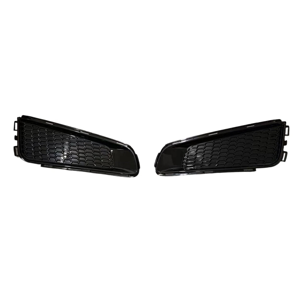 Pair Gloss Black Front Bumper Lower Side Grill Bezels for Cadillac ATS (2013–2014)