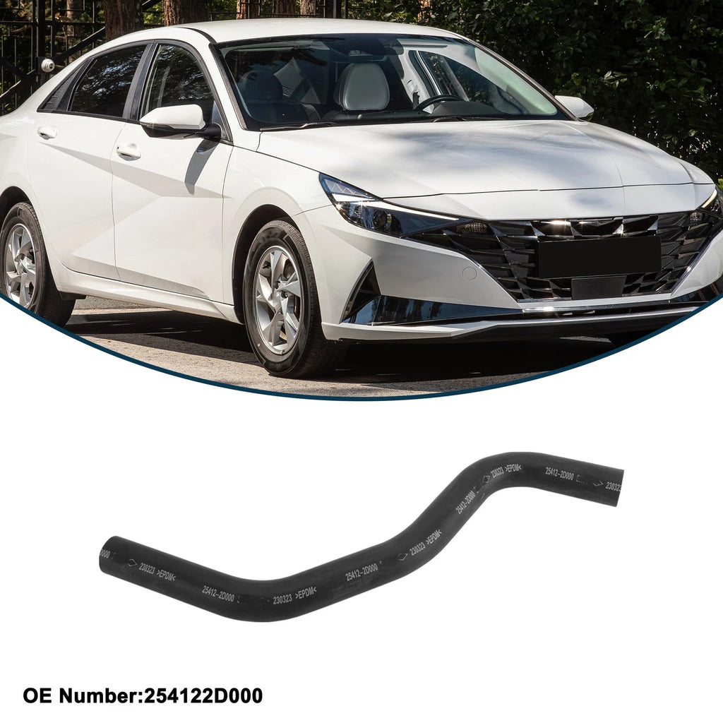Radiator Hose Replacement for Hyundai Avante (2000–2005) Rubber Downpipe