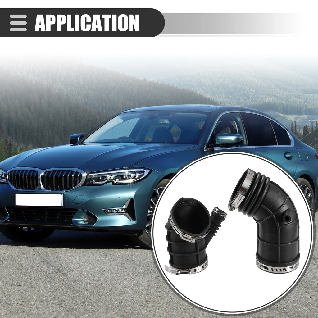 Car Engine Air Intake Hose Replacement Set for BMW 320i (2001–2005)