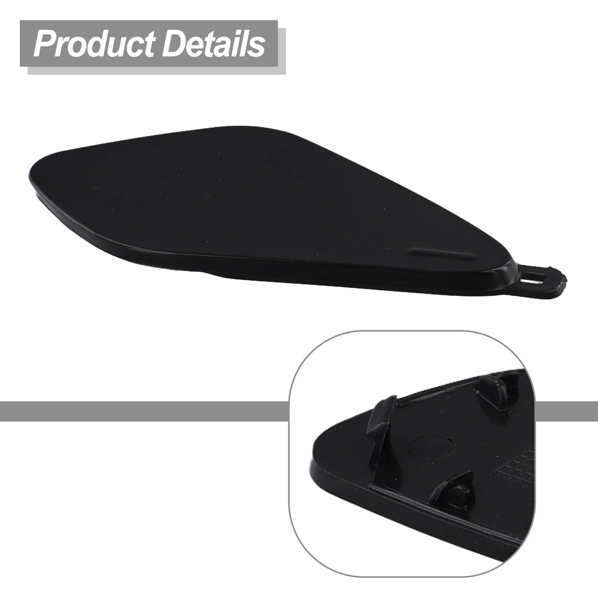 For Volvo For S90 For V90 17 19 Front Bumper Tow Hook Eye Cover Cap Replacement