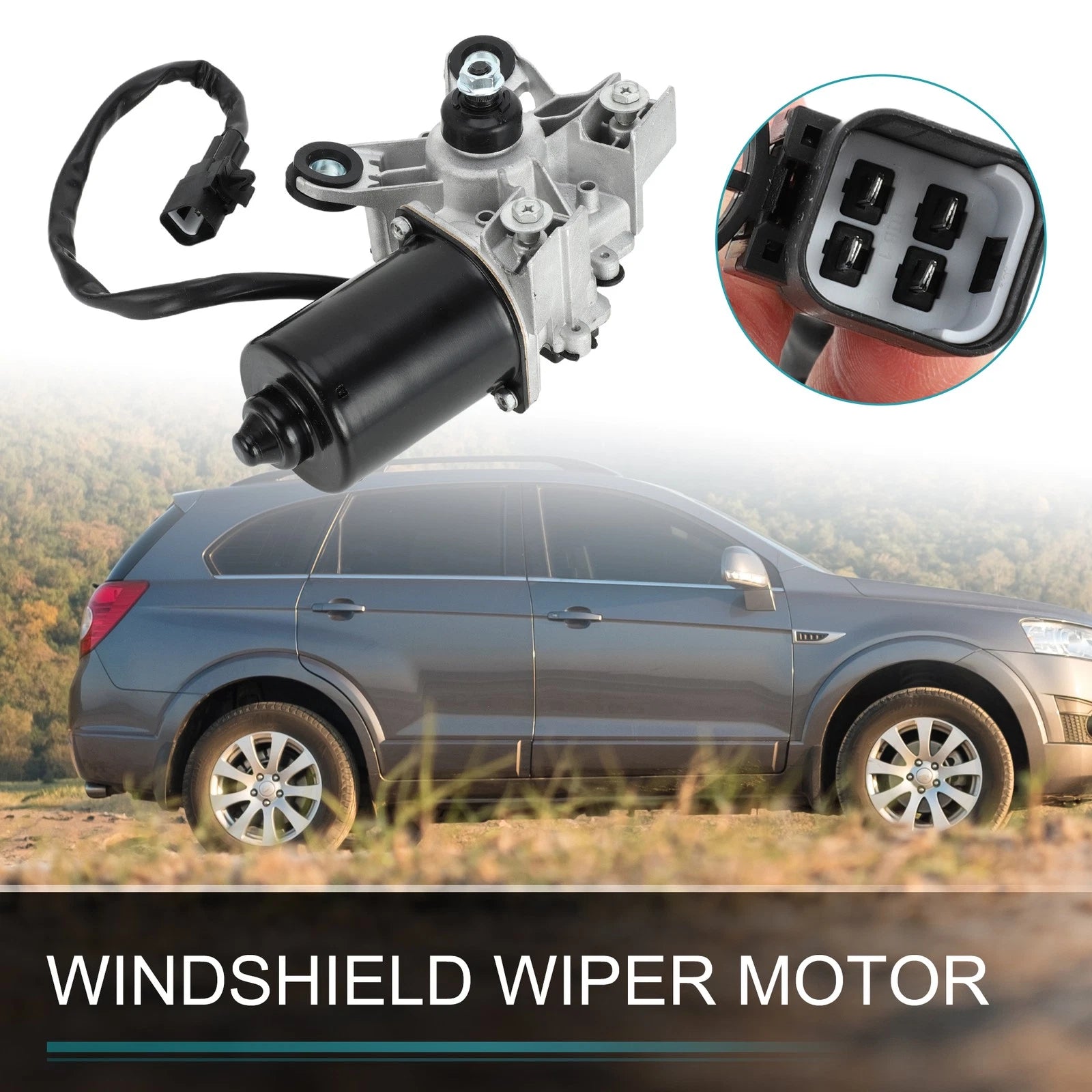 Front Windshield Wiper Motor Replacement for Chevrolet Captiva Sport (2008–2015)