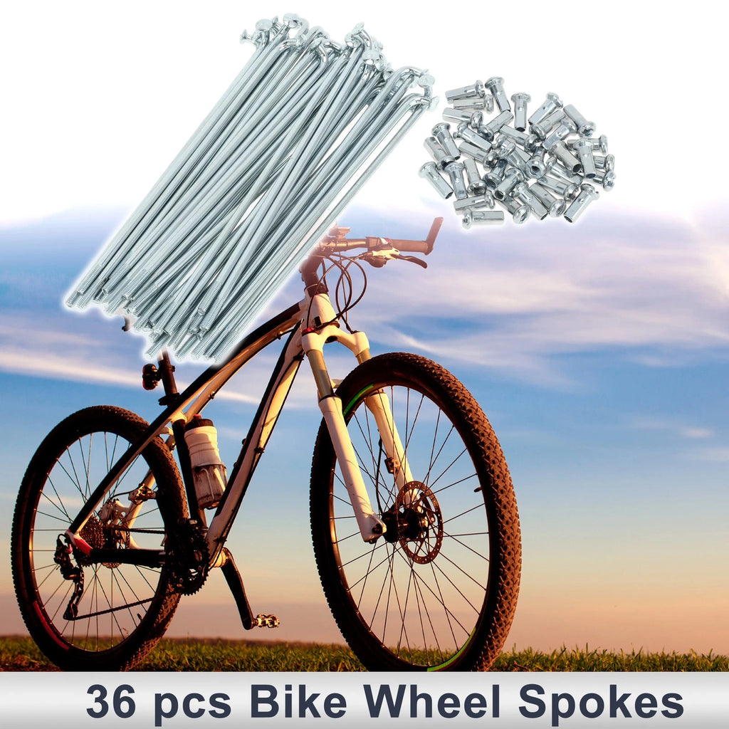 Bicycle Spokes Nipple Replacement Set 119mm for 12G Universal (—)