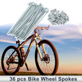 Bicycle Spokes Nipple Replacement Set 119mm for 12G Universal (—)