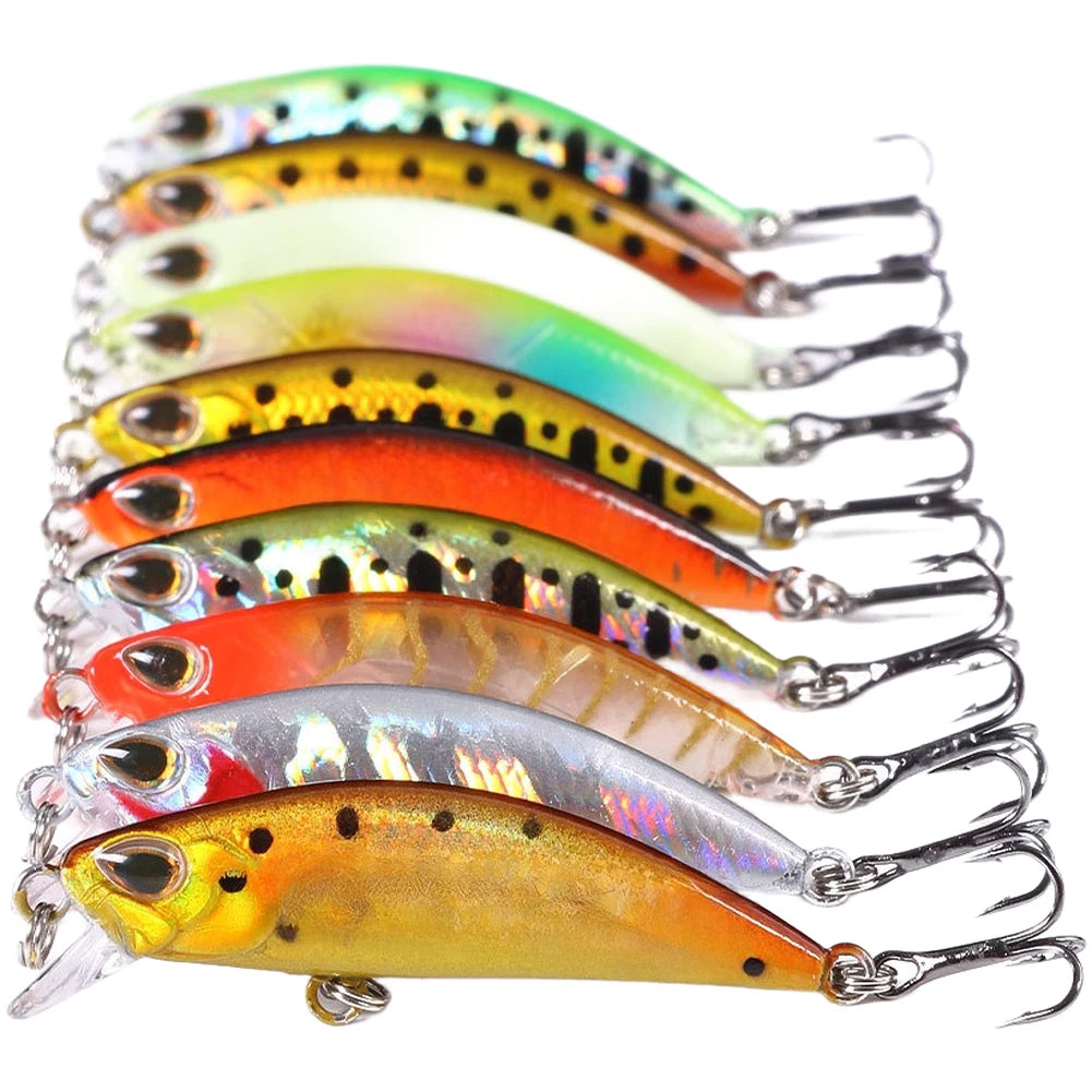 6cm 4.5g Sinking Lure for Freshwater Fishing - Multicolor Plastic