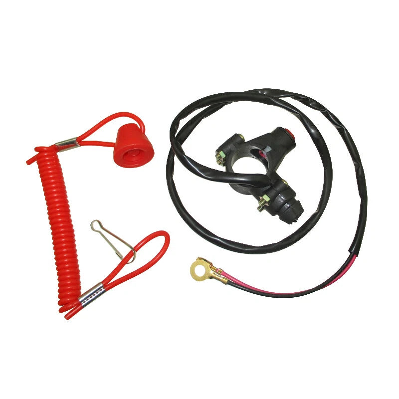 Engine Kill Stop Tether Safety Switch for Pocket Bike Mini Dirt Bike ATV