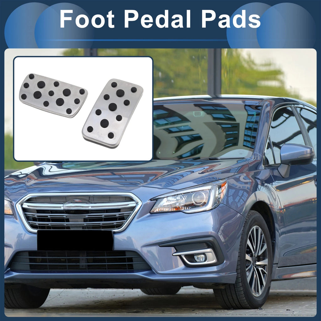 Automatic Footrest Pedals Cover Set for Subaru Legacy (2015–2019)