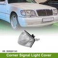 Left Front Corner Signal Light Cover Replacement for Mercedes-Benz (1994–2000)