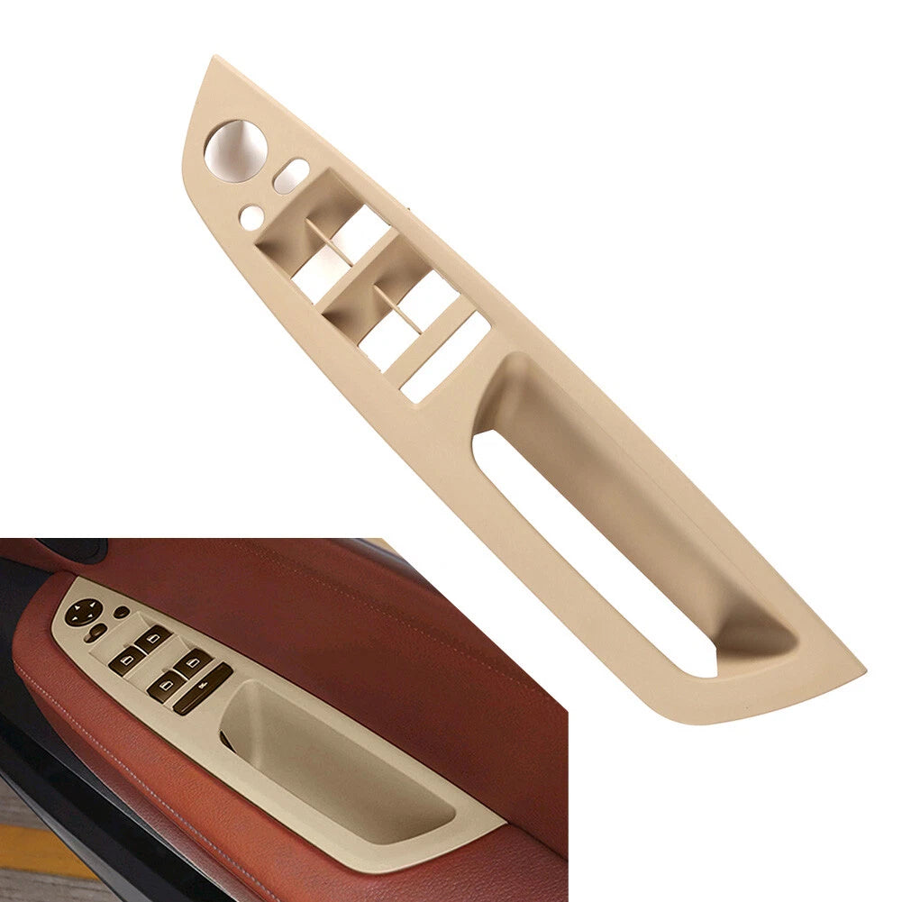 Front Door Panel Handle Pull Trim Cover for BMW X5 E70 X6 E71 E72 (2007–2013) Beige RHD