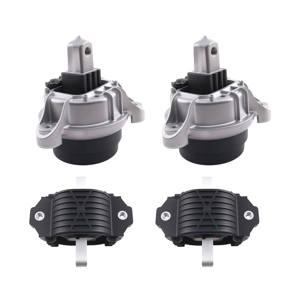 4PCS Engine Motor & Trans Mount Set for BMW F10 528i (2010–2016)