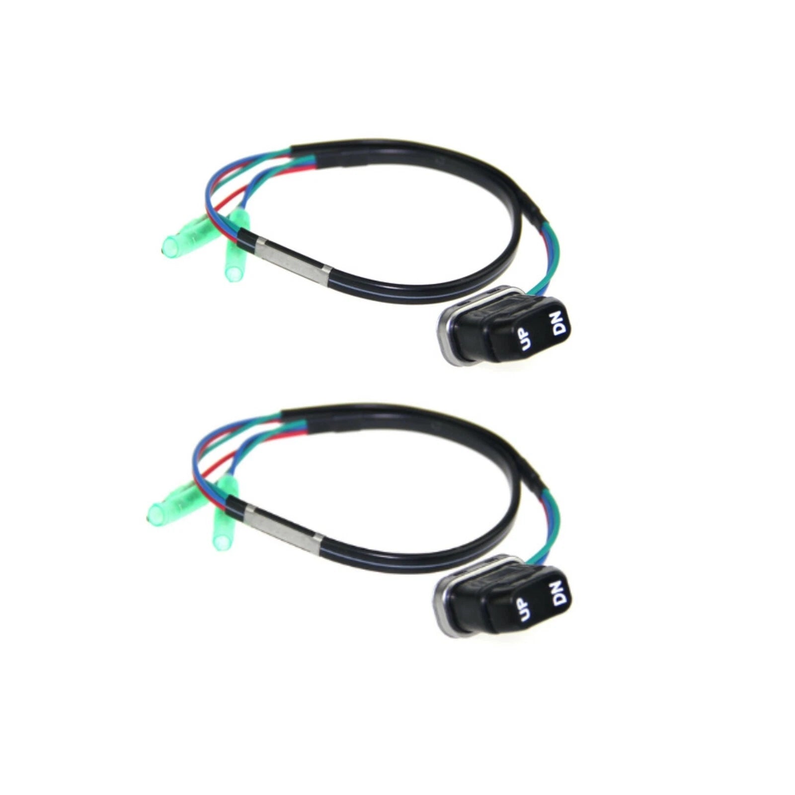2Pcs Trim Tilt Switch for Yamaha Outboard Motors (703-82563-02-00, 703-82563-00)
