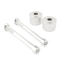 Handle Bar Risers Kit for Ducati Hypermotard 821 (2013–2015) Silver