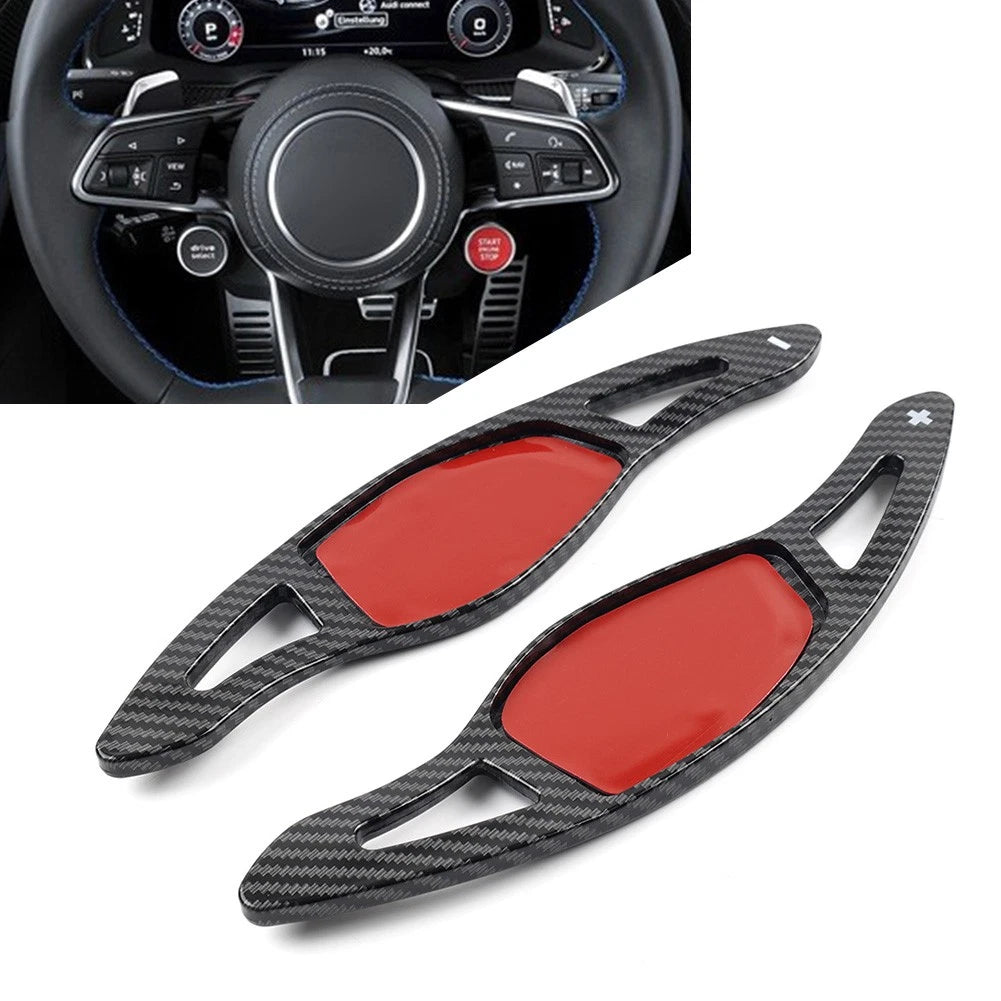 Steering Wheel Shift Paddle Shifter Extension for Audi R8 RS3 RS4 RS5 TT RS